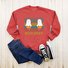 Casual Crew Neck Animal Sweatshirt