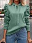 Casual Hoodie Plain Hoodie