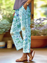 Casual Floral Long Pant