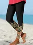 Casual Ethnic Long Leggings