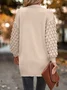 Women Wool/Knitting Plain Long Sleeve Comfy Casual Cardigan