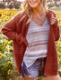 Women Wool/Knitting Plain Long Sleeve Comfy Casual Cardigan