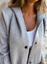 Women's Plain Regular Loose Jacket