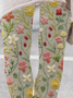 Women Vintage Floral Printing Long Leggings