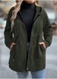 Women's Plain Thicken Loose Jacket