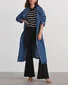 Women Spring/Fall Outerwear Casual Plain Long Sleeve Shawl Collar Jacket