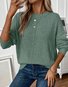 Women Plain Long Sleeve Comfy Casual Sweater