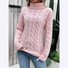 Women Plain Long Sleeve Comfy Casual Sweater
