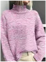 Vintage Mock Neck 3D Printing Sweatshirt