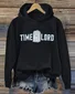 Casual Hoodie Text Letters Hoodie