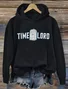 Casual Hoodie Text Letters Hoodie