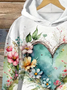 Casual Hoodie Floral Hoodie Printing