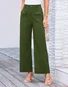 Women Plain Long Pants Vintage Spring/Fall Trousers