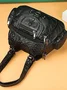 Retro Trendy One-shoulder Crossbody Handbag Washed Soft Leather Women's Bag