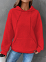 Casual Hoodie Plain Hoodie