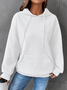 Casual Hoodie Plain Hoodie