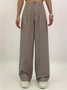 Women Houndstooth Long Pants Casual Spring/Fall Trousers