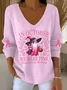 Women Cotton Halloween Long Sleeve Comfy Casual Sweater