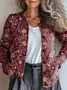 Women Knitted Ethnic Long Sleeve Comfy Vintage Cardigan