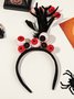 Halloween 2025 Pumpkin Headband Little Devil Ghost Festival Carnival Party Decoration Hair Accessory Headband