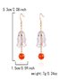 Halloween Jewelry Cartoon Bat Ghost Pumpkin Earrings Kitten Skull Spider Witch Earrings