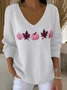 Women Cotton Halloween Long Sleeve Comfy Casual Sweater