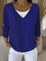 Women Plain Long Sleeve Comfy Casual Cardigan