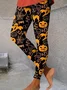 Women Halloween Vintage All Season Long Leggings