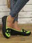 Halloween Casual Geometric Slip On Flat Heel Shallow Shoes