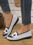 Halloween Casual Geometric Slip On Flat Heel Shallow Shoes