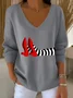 Women Cotton Halloween Long Sleeve Comfy Casual Sweater