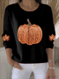 Women Cotton Halloween Long Sleeve Comfy Vintage Sweater