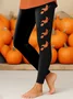 Women Halloween Casual All Season Long Leggings