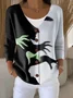 Women Halloween Long Sleeve Comfy Casual Printing Cardigan