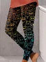Women Halloween Casual All Season Long Leggings