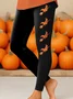 Women Halloween Casual All Season Long Leggings