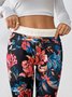 Women Floral Casual Winter Long Leggings