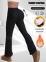 Women Plain Long Pants Casual Winter Trousers
