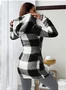 Women Spring/Fall Outerwear Casual Geometric Long Sleeve Hoodie Jacket