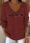Women Cotton Animal Long Sleeve Comfy Casual Sweater
