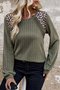 Casual Striped Crew Neck Long Sleeve T-shirt