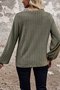 Casual Striped Crew Neck Long Sleeve T-shirt