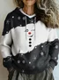 Women Christmas Long Sleeve Comfy Vintage Sweater