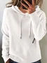 Women Plain Long Sleeve Comfy Vintage Sweater
