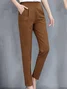 Women Plain Ankle Pants Pants Casual Spring/Fall Trousers