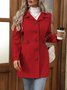 Women Spring/Fall Outerwear Casual Plain Long Sleeve Shawl Collar Jacket