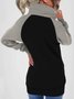 Women Spring/Fall Outerwear Vintage Split Joint Plain Long Sleeve Stand Collar Jacket