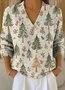 Women Christmas Long Sleeve Comfy Vintage Sweater