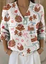 Women Christmas Long Sleeve Comfy Vintage Sweater