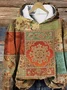 Casual Hoodie Ethnic Hoodie Printing